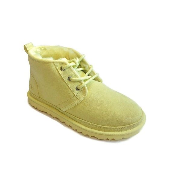 UGG Shoes - UGG Neumel Chukka Casual Suede Boots Womens Size 7 Yellow Green 1094269